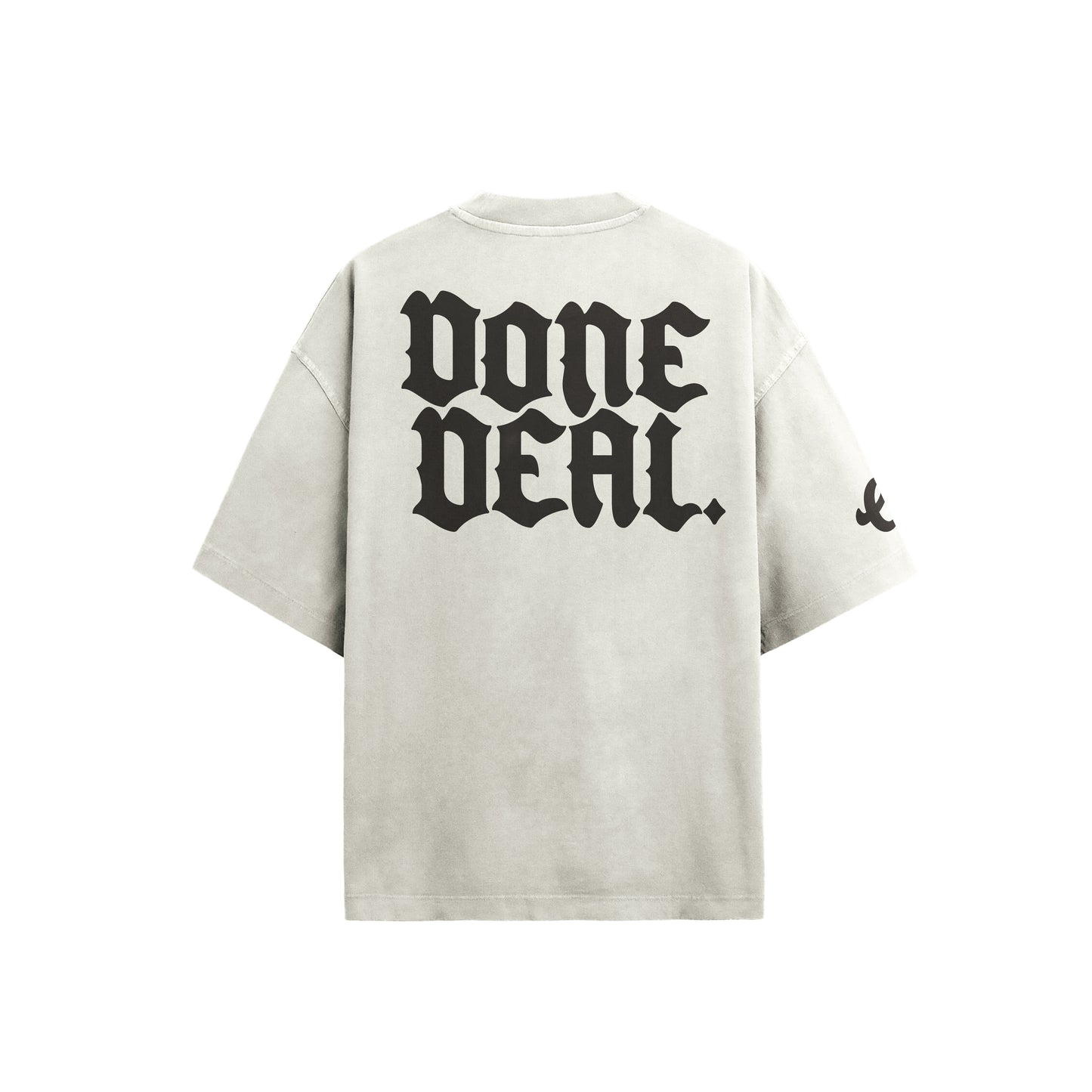 DONE DEAL OVERSIZE T-Shirt - WASHED BLACK