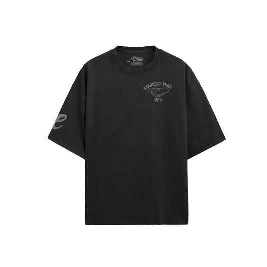 DONE DEAL OVERSIZE T-Shirt - WASHED BLACK